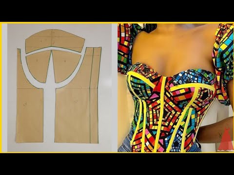 Видео: Самый простой способ построить ВЫКРОЙКУ КОРСЕТА для начинающих