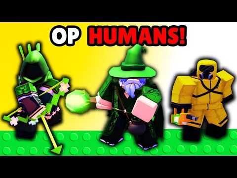 Видео: Сможет ли Садовый Волшебник возглавить нашу команду, состоящую только из людей, в игре Garden Tow...