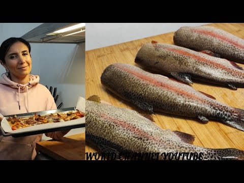 Видео: Ձուկ ենք պատրաստում, ամենահամեղ ձևով։ форель запечённая в духовке