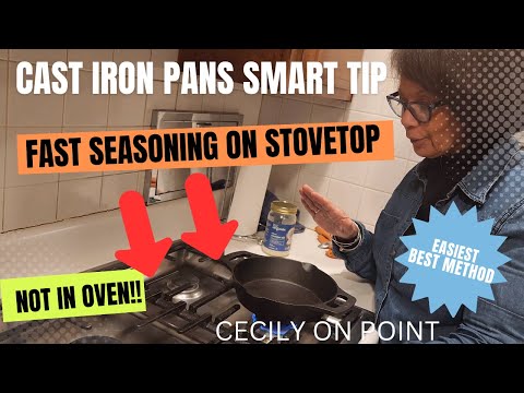 Видео: ПРИПРАВА ДЛЯ ЧУГУННОЙ ПЛИТЫ @cecilyonpoint #чугун #чугуннаяпосуда #советыирекомендации #лайфхаки