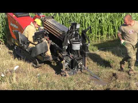 Видео: Буровая установка  ditch witch jt10