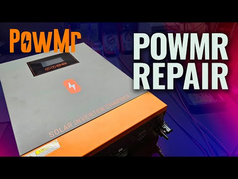 Видео: PowMr POW-HVM3.6M-24V та AUSHAUZ/FCHAO 1800W⚡