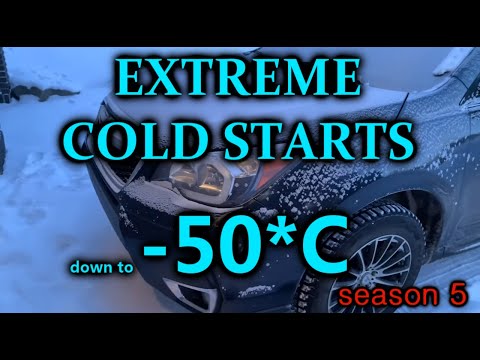 Видео: S5E1. -50*C EXTREME COLD START! Холодный запуск в мороз -50. Odpalanie na mrozie -50. Compilation