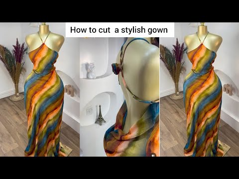 Видео: КАК СКРОЙТЕ ПРОСТОЕ СТИЛЬНОЕ ПЛАТЬЕ #вирусноевидео