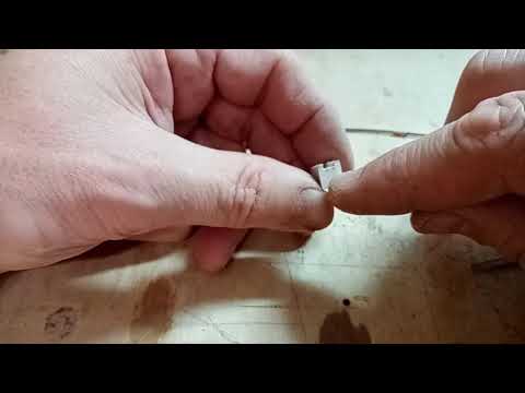 Видео: Изготовление коннектора для кивка зимней удочки