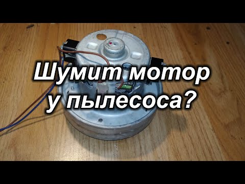 Видео: Шумит мотор у пылесоса?