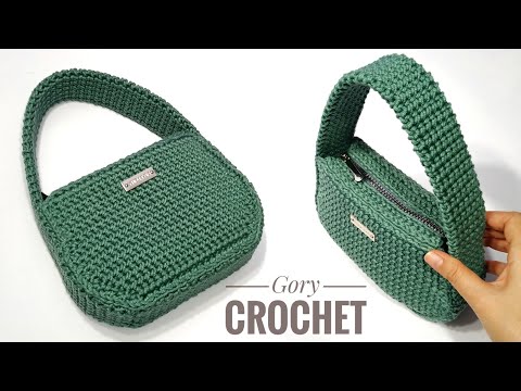 Видео: Как связать сумку крючком для начинающих.