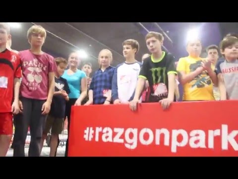 Видео: Екатеринбург. Батутный парк "Разгон" - По батутам