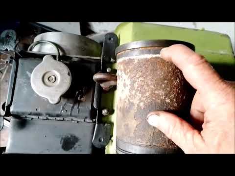 Видео: мотоблок ЗУБР заміна гільзи мотора