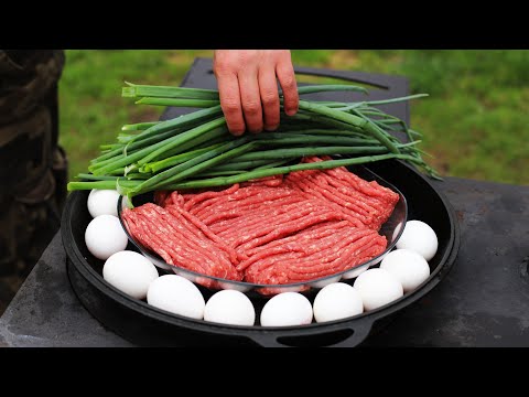 Видео: ОМЛЕТ С ФАРШЕМ ПО-АРАБСКИ