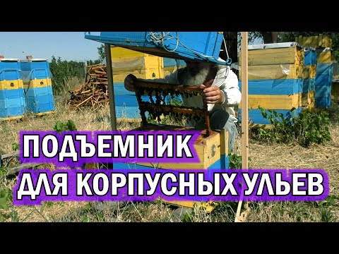 Видео: ПОДЪЕМНИК ДЛЯ КОРПУСНЫХ УЛЕВ.