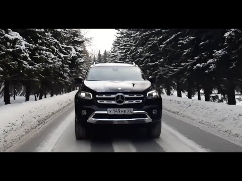 Видео: Mercedes-Benz X 350d - "Лакшери"  пикап. Бате понравится!