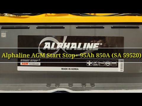 Видео: Alphaline AGM 95Ah (SA 59520) (1). Анализ 4-ёх летнего АКБ. Долив дистиллята по сопротивлению. Заряд