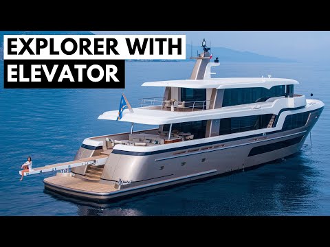 Видео: 34-МЕСТНАЯ ЯХТА VAN DER VALK EXPLORER 2022 ГОДА 16 000 000 ГОДА Fast SuperYachT Tour