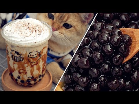 Видео: Жемчуг тапиоки и пузырьковый чай [Легкий рецепт] Tapioca Pearls & Bubble Tea [Recipe]