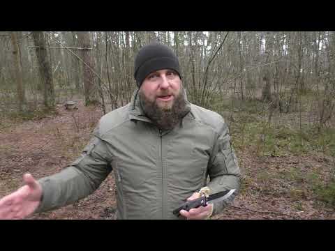 Видео: Нож WOODLANDS F WithArmour. Уличный тест