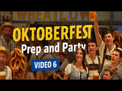 Видео: Подготовка к Октоберфесту и вечеринка в пивоварне Wheatlow | За кулисами и праздничный вечер