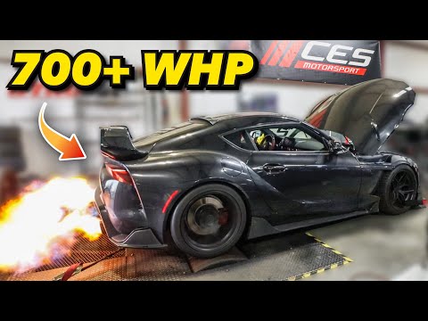 Видео: Нужна быстрая Supra? Это всё, что вам нужно. (Пакет WHP 700+!)