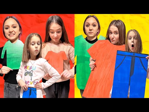 Видео: КАРТОННЫЕ ПРЕДМЕТЫ против Настоящих! Часть 4
