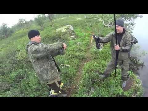 Видео: Рыбалка на Кольском.Бешеный клёв хариуса ч. 2 Привет "Ромарио Агро"
