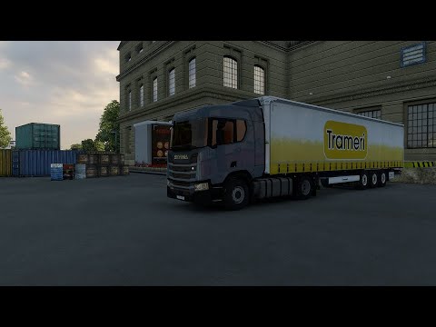 Видео: ETS2 Map EAA v6.8 1.52 Рейс №2 Tiete - Sao Paulo 261 км