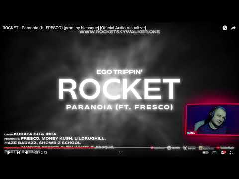 Видео: ROCKET, FRESCO - Paranoia (пожилая реакция)