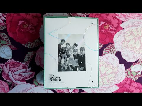 Видео: распаковка/обзор /unboxing 2020 BTS Season`s Greetings + mouse pad