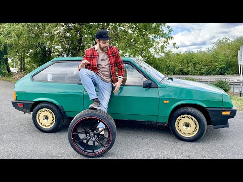 Видео: КУПИЛ НОВЫЕ ДИСКИ НА ВАЗ 2108! ПЕСКОСТРУЙ И ПОКРАСКА ДИСКОВ В ИДЕАЛ С БАЛЛОНЧИКА, НОВЫЙ ВИД МАШИНЫ