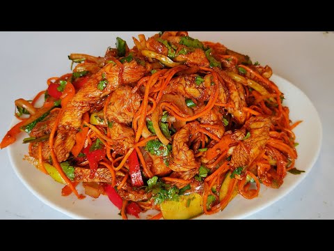 Видео: ХЕ ИЗ КУРИЦЫ ПО-КОРЕЙСКИ! ЭТОТ САЛАТ ПОНРАВИТСЯ АБСОЛЮТНО ВСЕМ! Chicken Hyo, Korean chicken salad!