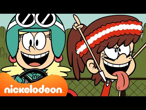 Видео: 60 МИНУТ во Дворе The Loud House 🌳