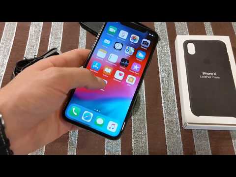 Видео: Распаковка iPhone X