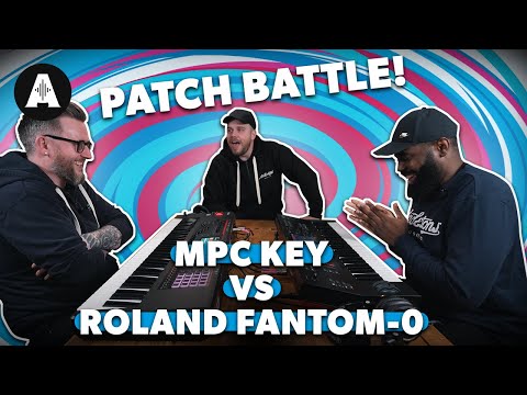 Видео: Patch Battle с участием Майка Патрика и Дэна Бинхэма — Akai MPC Key против Roland Fantom-0