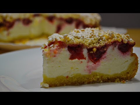 Видео: Пирог с Вишней и Сметанным Муссом  | Cherry pie