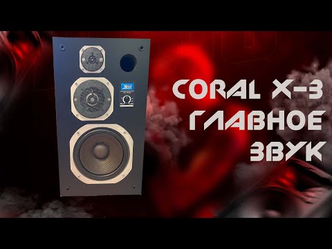 Видео: Coral x-3 главное звук.