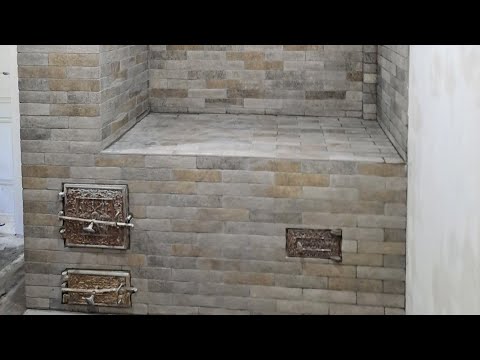 Видео: Как облицевать печь клинкерной плиткой