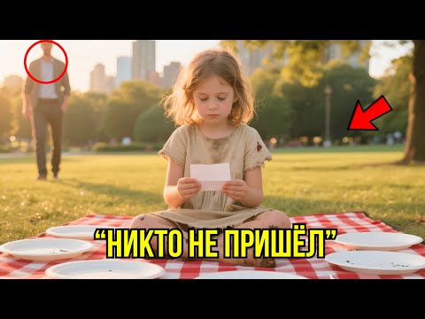 Видео: Бездомная Девочка Проводит Пикник С Пустыми Тарелками, Пока К Ней Не Подходит МИЛЛИАРДЕР...