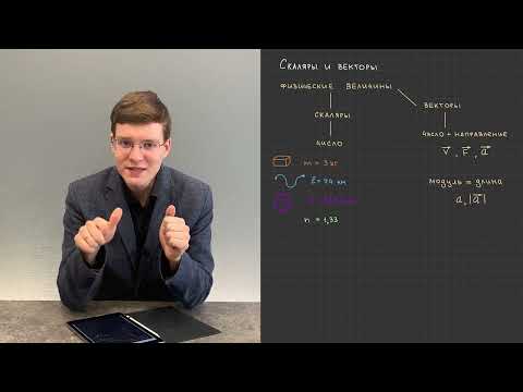 Видео: 2.1. Скалярные и векторные физические величины