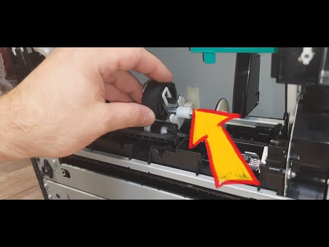 Видео: HP Color M451 / CP2025 Замятие в лотке. Замена ролика захвата бумаги