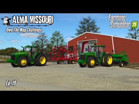 Видео: Весенние работы начинаются! — Альма, Миссури, OTM, эпизод 19 | Farming Simulator 25