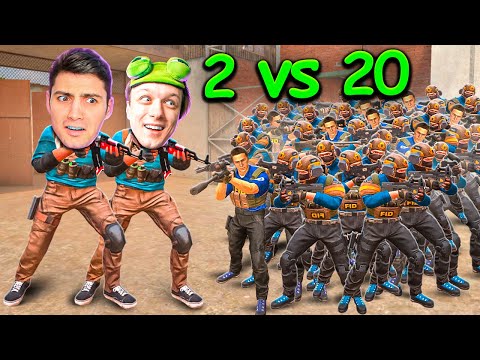 Видео: ИХ СТАЛО НА МНОГО БОЛЬШЕ ЧЕМ РАНЬШЕ!!! 2 ПРОТИВ 20 В STANDOFF 2 / СТАНДОФФ 2