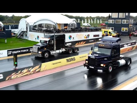 Видео: Truck Drag Racing. Гонки грузовиков! RDRC RacePark. Truck Fest 2021