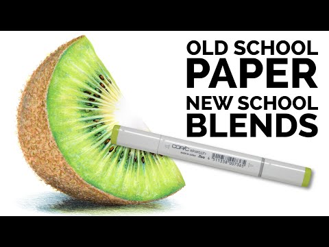 Видео: Strathmore Bristol: Лучшая маркерная бумага в мире?