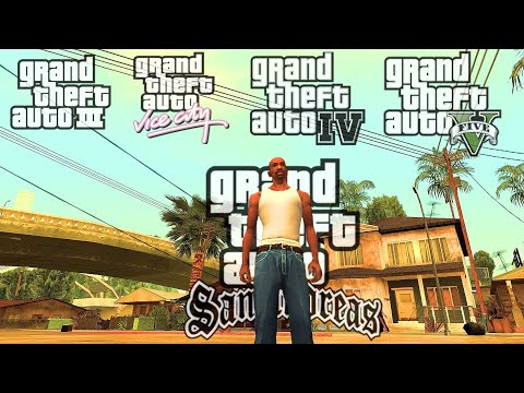 Видео: ВСЕ ПЯТЬ GTA ПОДРЯД - НИ ОДНОГО ПРОВАЛА МИССИИ И СМEPTИ (№4)