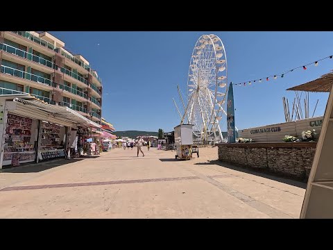 Видео: От Солнечного Берега до Святого Власа, Болгария / From Sunny Beach to St.Vlas by bycickle, Bulgaria