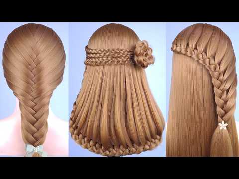 Видео: Урок по красивым и необычным прическам | Новые простые прически для девочек | Прически для девочек
