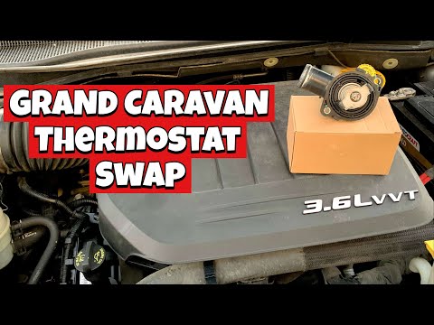 Видео: Замена термостата Dodge Grand Caravan / Town & Country (P0128)