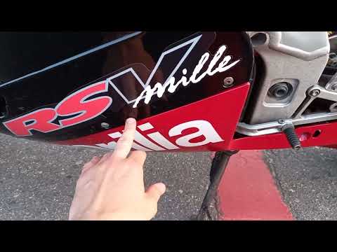 Видео: Aprilia RSV 1000 mille  обзор часть 1