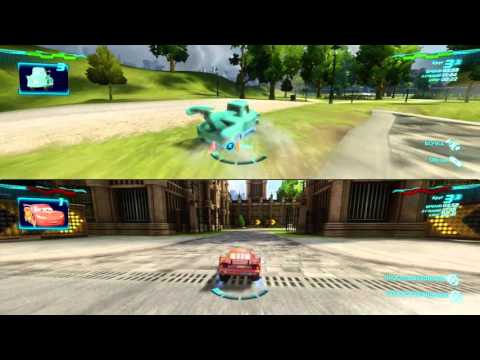Видео: Тачки 2/Cars 2 Прохождение (2 игрока)Xbox 360 №1