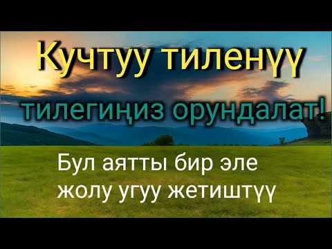 Видео: Күтүлбөгөн жактан ийгилик тартуулаган сүрө