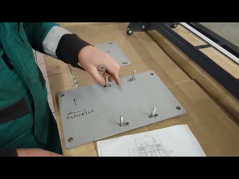 Видео: Переходная плита для установки двигателя Lifan 2V80 на снегоход Буран